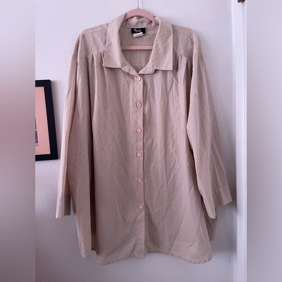 Tapestry Taupe Long Sleeve, 34 - Picture 1 of 7